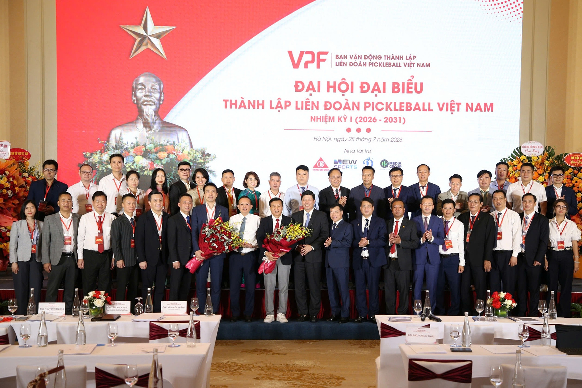 Ông Lê Văn Thành làm Chủ tịch Liên đoàn Pickleball Việt Nam