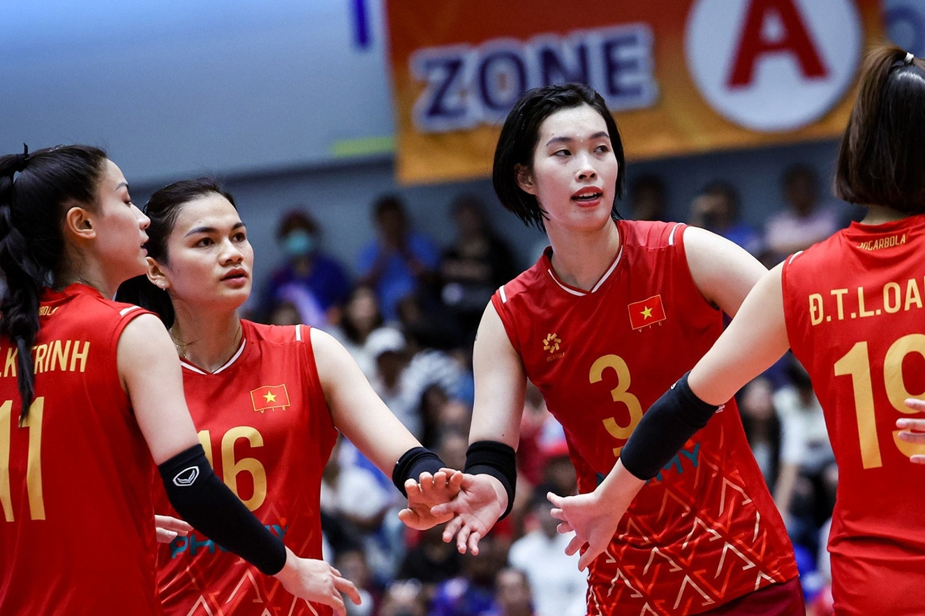 Trực tiếp bóng chuyền nữ Việt Nam vs Philippines: SEA V.Cup 2026
