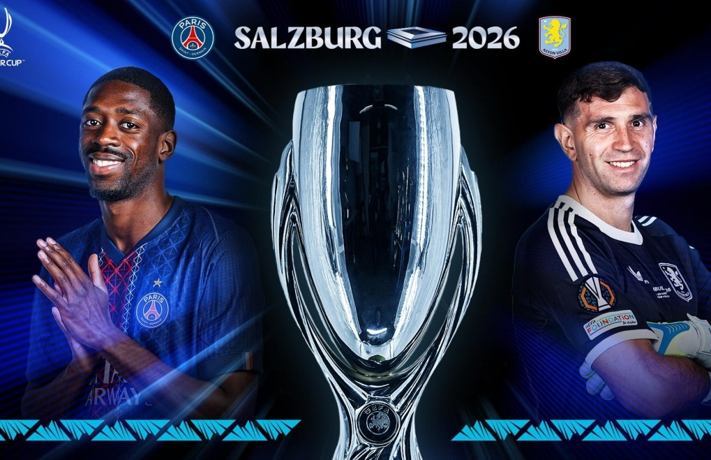 Lịch thi đấu Siêu Cúp châu Âu 2026: PSG vs Aston Villa