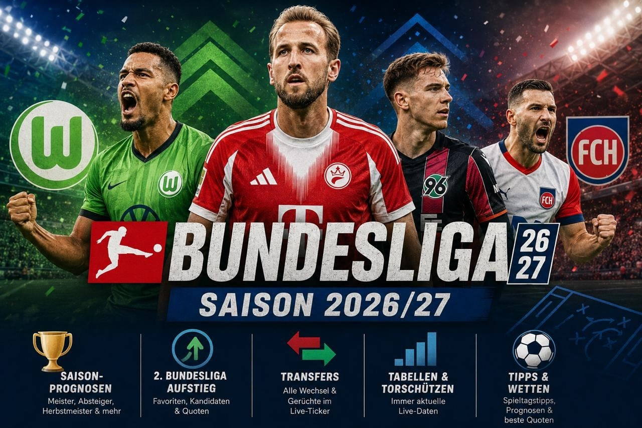 Lịch thi đấu bóng đá Bundesliga 2026/27 mới nhất