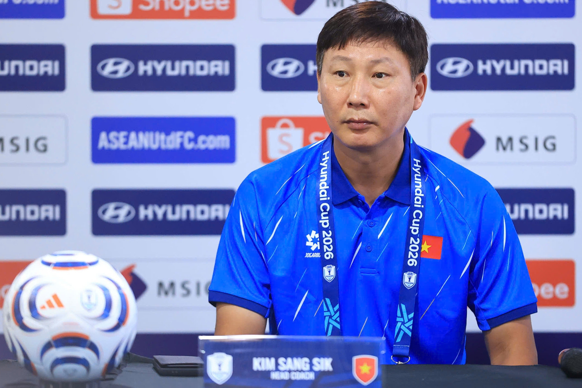 HLV Kim Sang Sik: Tuyển Việt Nam nỗ lực thắng Malaysia vào chung kết