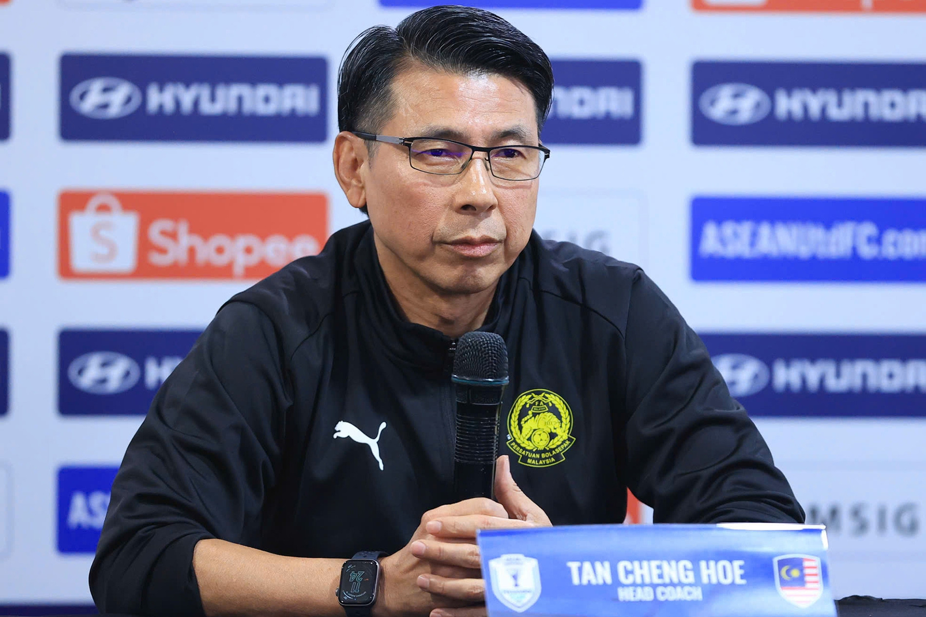 HLV Tan Cheng Hoe: Malaysia không còn gì để mất trước tuyển Việt Nam