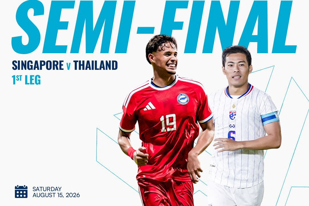 Trực tiếp bóng đá Singapore vs Thái Lan: Bán kết ASEAN Cup 2026