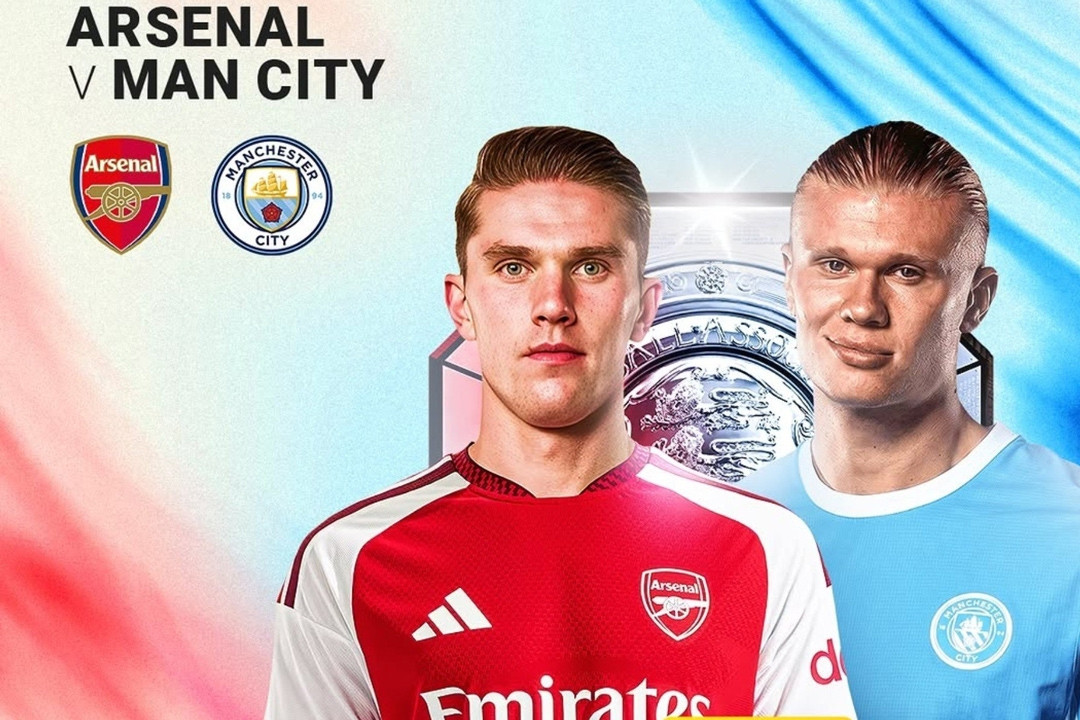Link xem trực tiếp bóng đá Arsenal vs Man City, 21h ngày 16/8