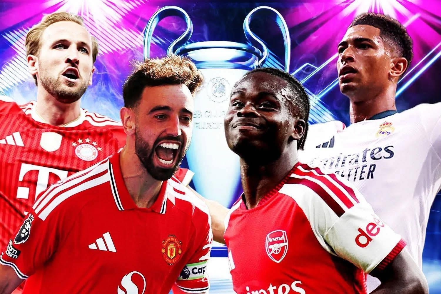 Bốc thăm Champions League: MU đụng Bayern, Arsenal đấu Real Madrid