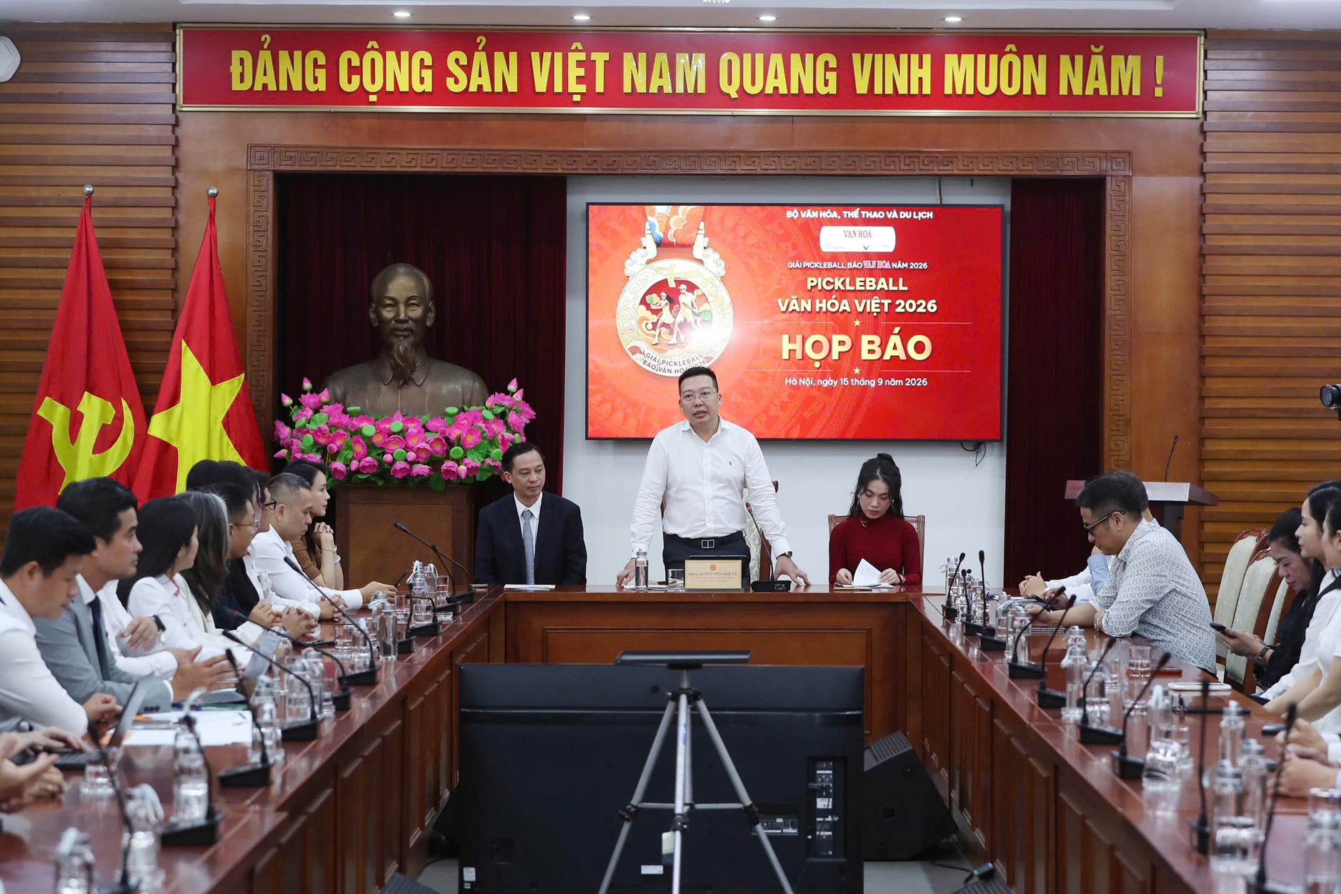 Gần 300 VĐV tranh tài tại giải Pickleball Văn hóa Việt 2026