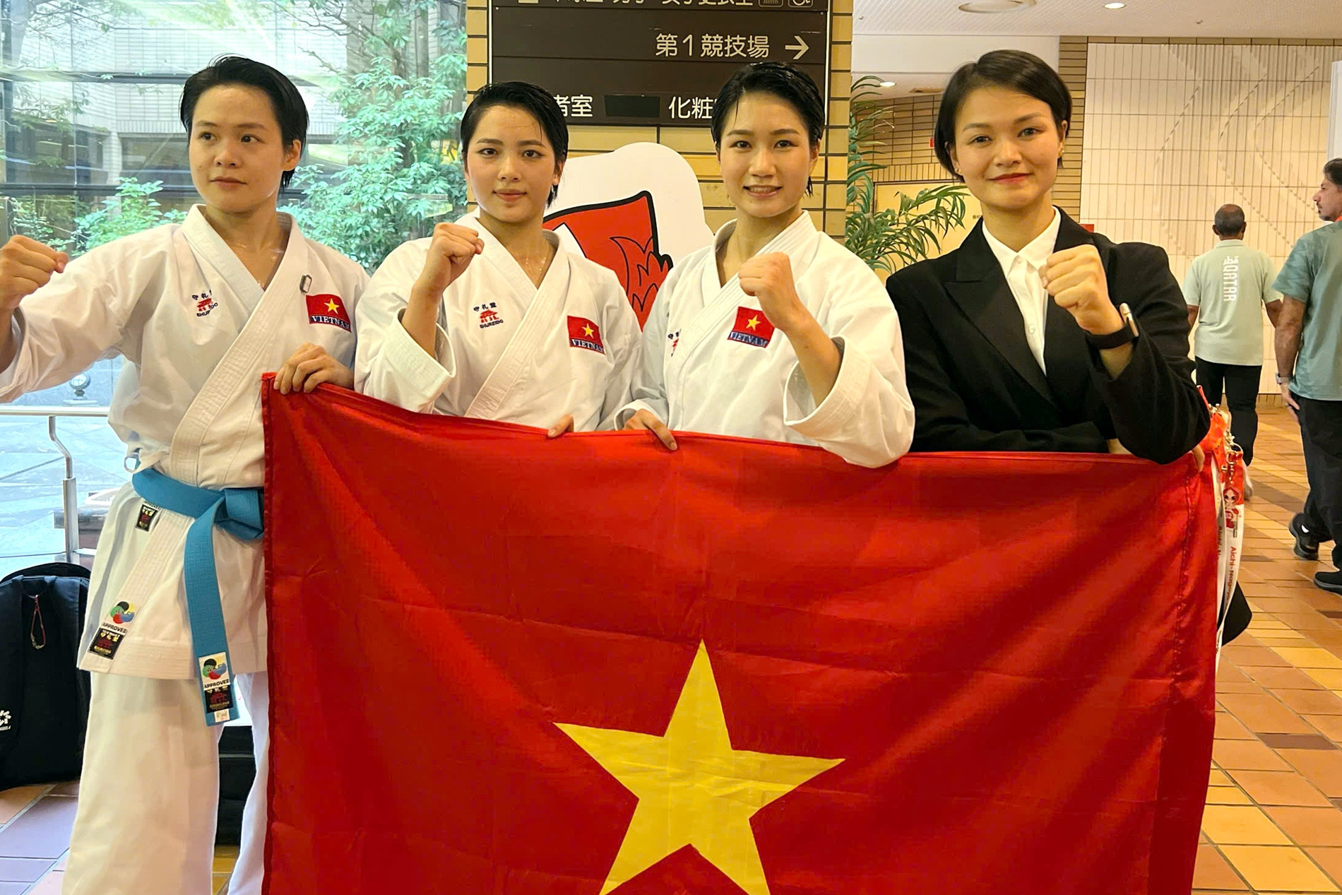 Ba nữ võ sĩ Karate 'mở hàng' HCV Asiad cho thể thao Việt Nam là ai?