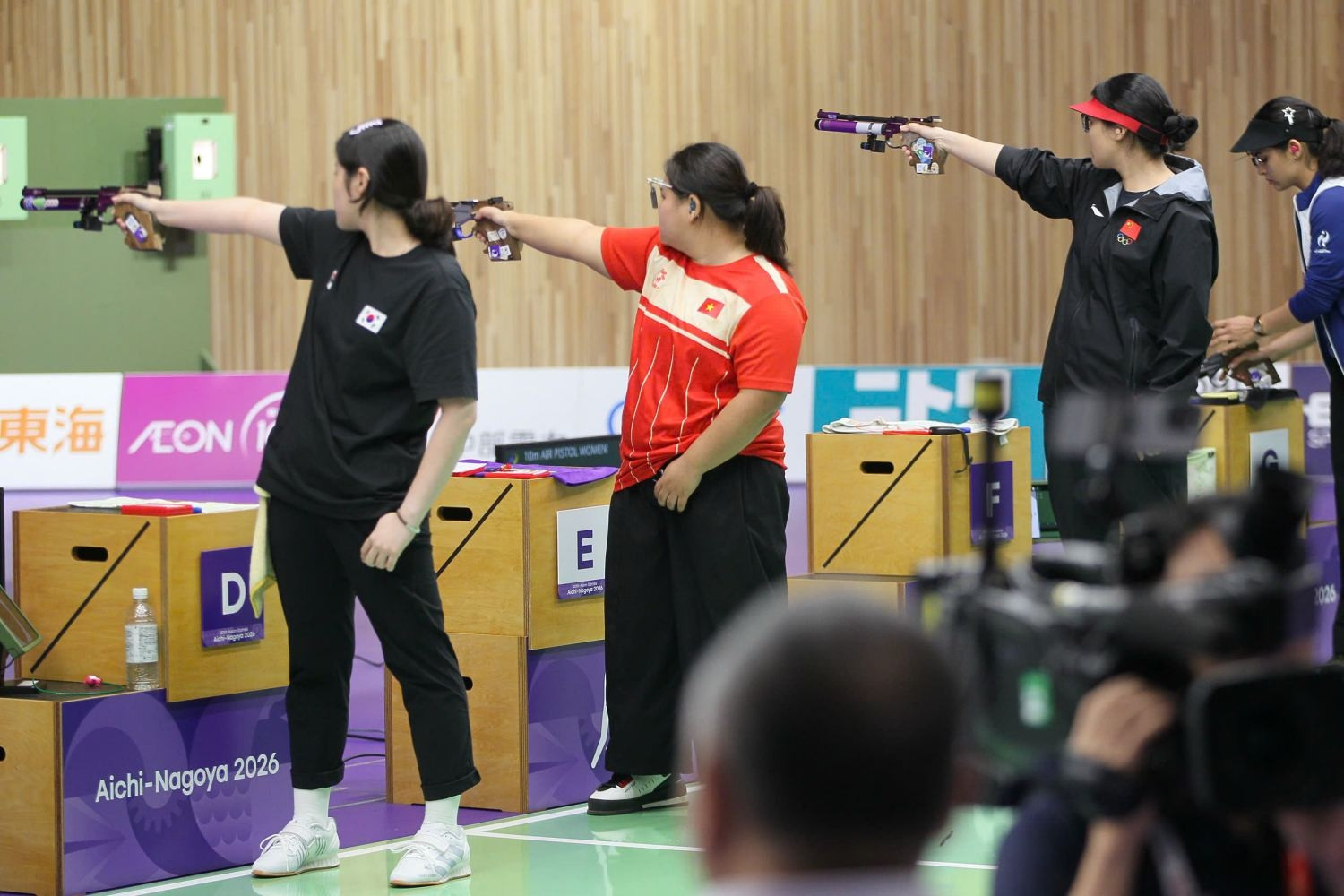 Trực tiếp Asiad 2026 hôm nay 23/9: Thùy Trang đang tranh HC bắn súng