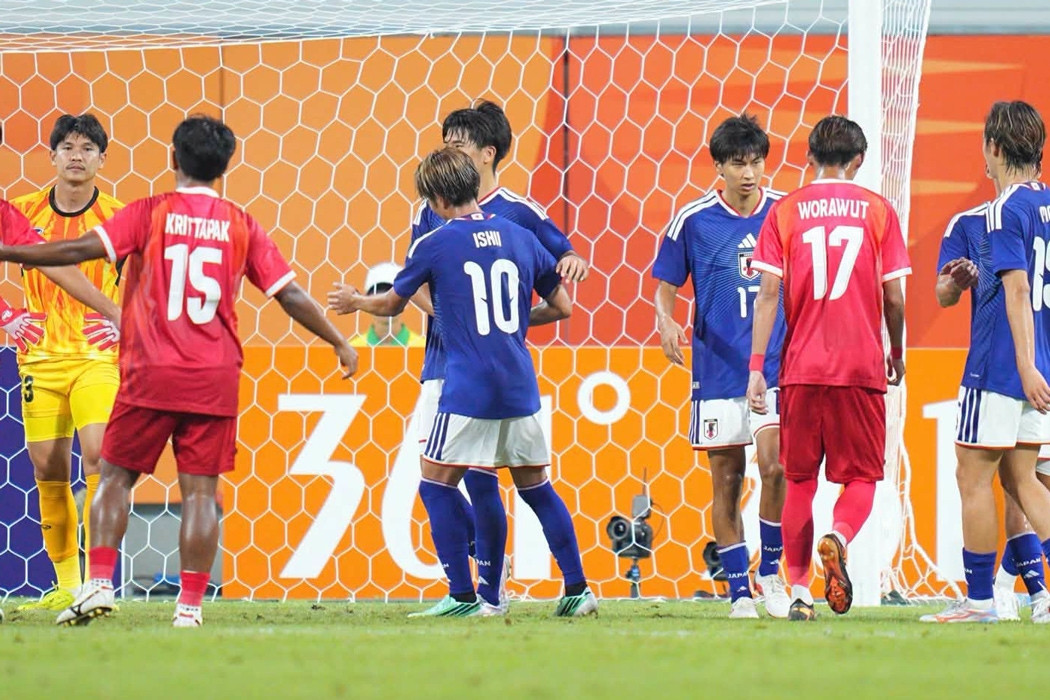 Trực tiếp U23 Nhật Bản 3-0 U23 Thái Lan: Thế trận vượt trội (H2)