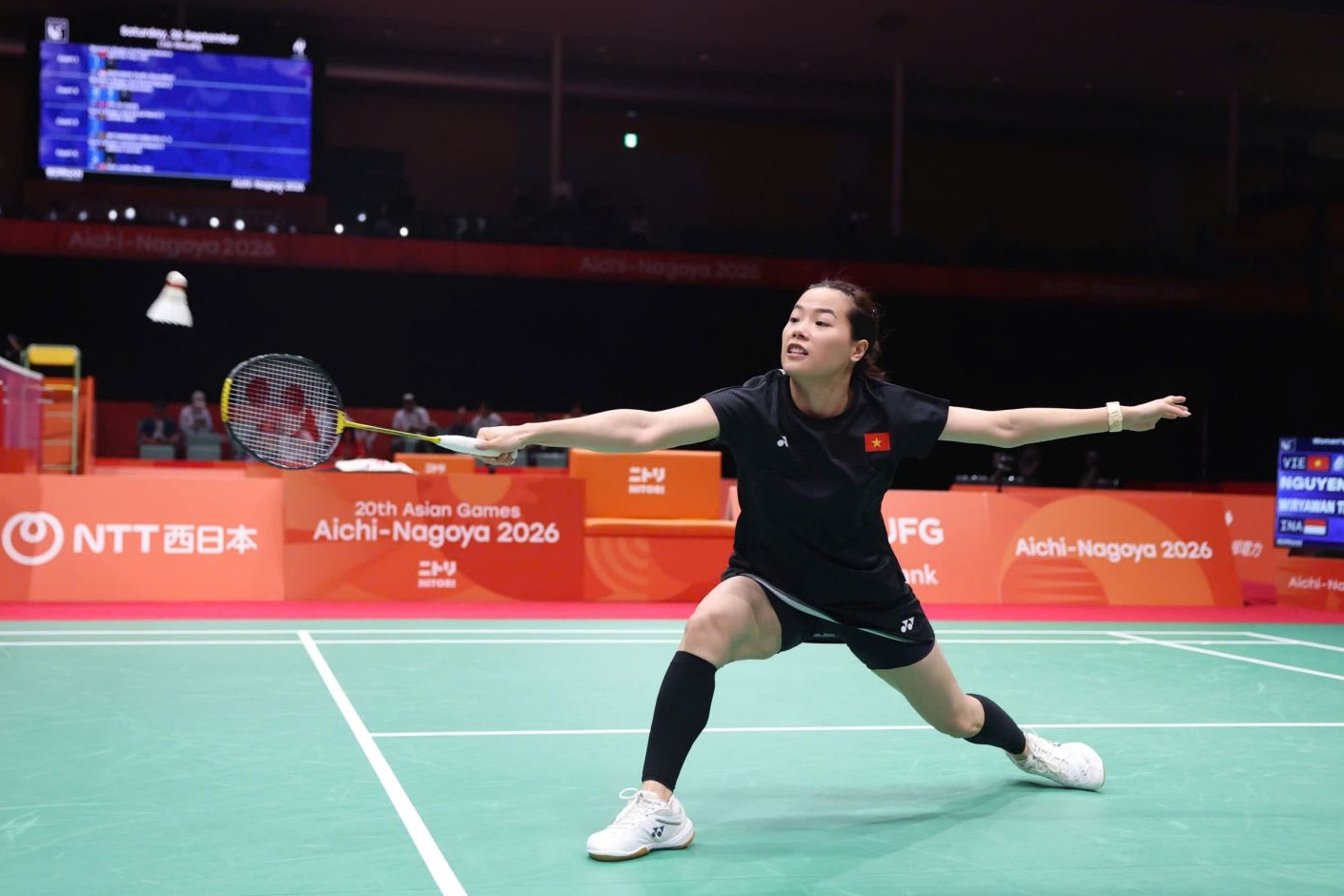 Trực tiếp Asiad 2026 hôm nay 26/9: Thùy Linh thắng dễ đối thủ Indonesia