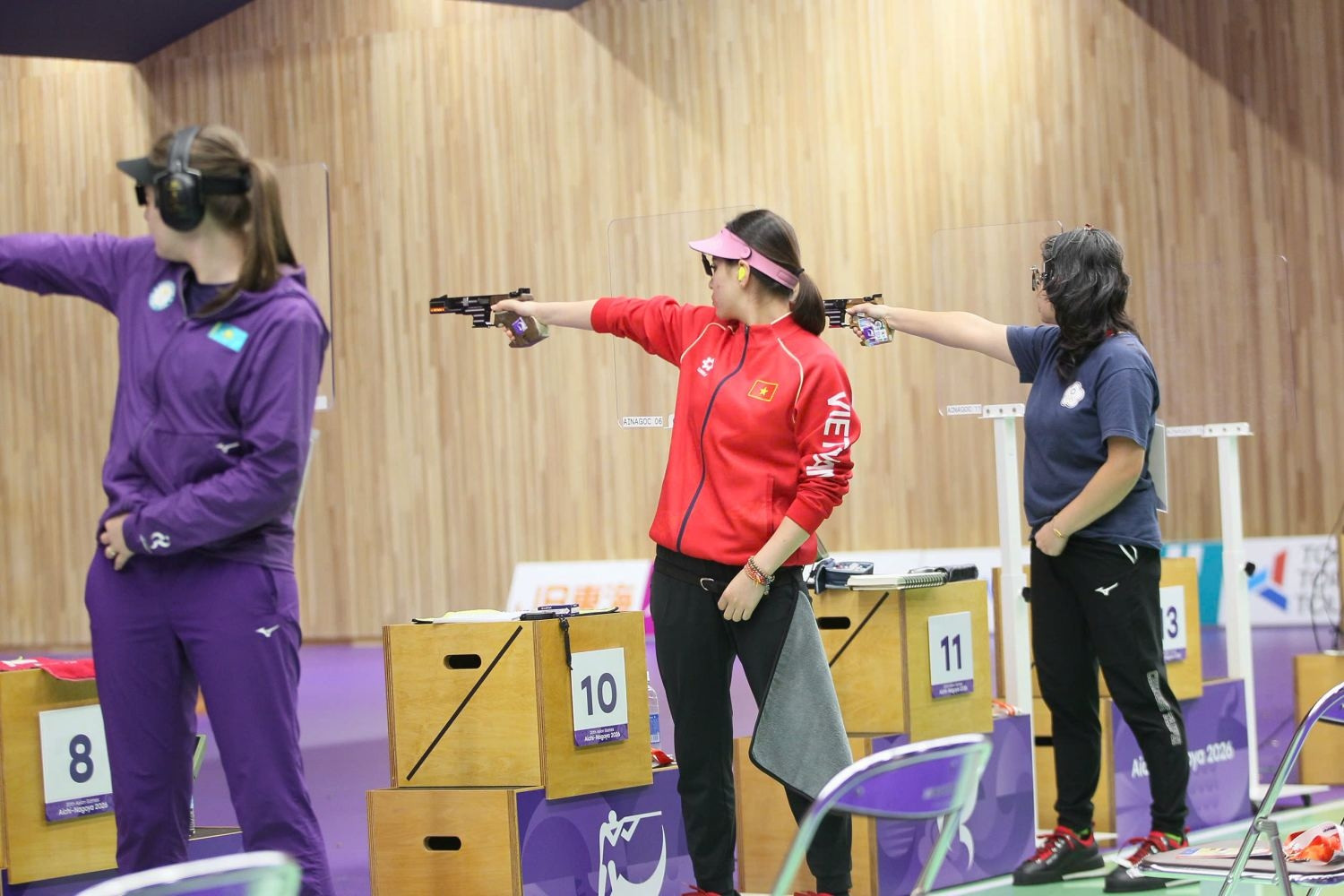 Trực tiếp Asiad 2026 ngày 27/9: Chờ bắn súng đổi màu huy chương