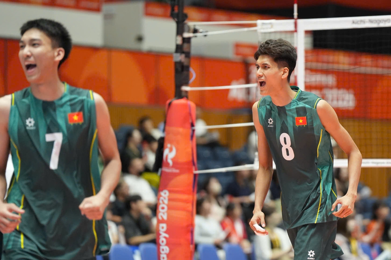 ĐT bóng chuyền nam Việt Nam hết cơ hội vào tứ kết Asiad 20
