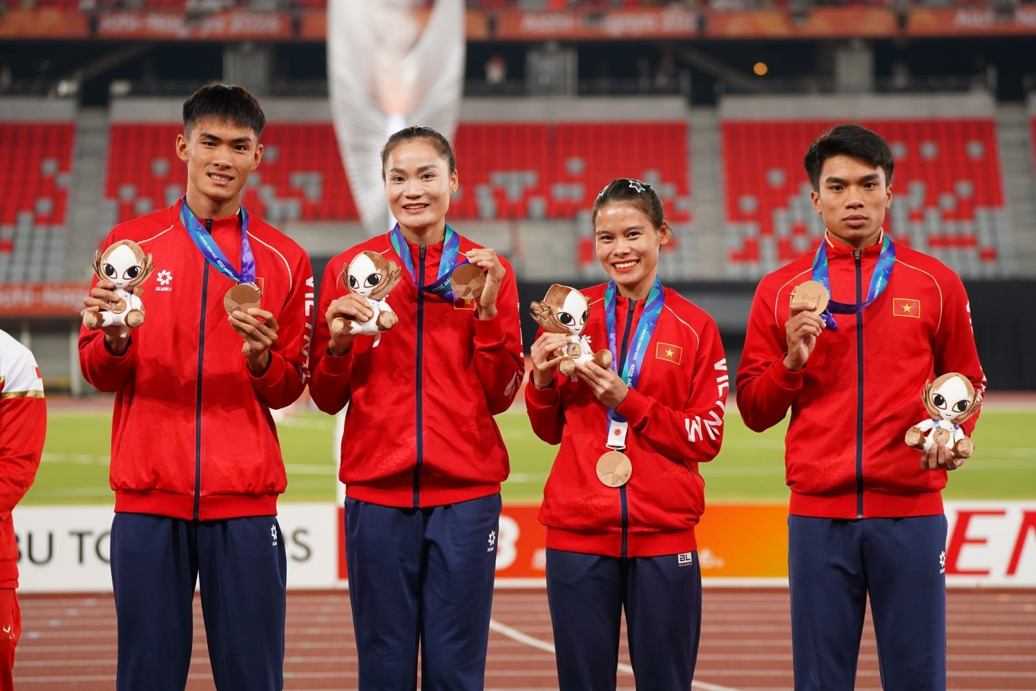 Bảng tổng sắp huy chương ASIAD 2026 hôm nay 29/9