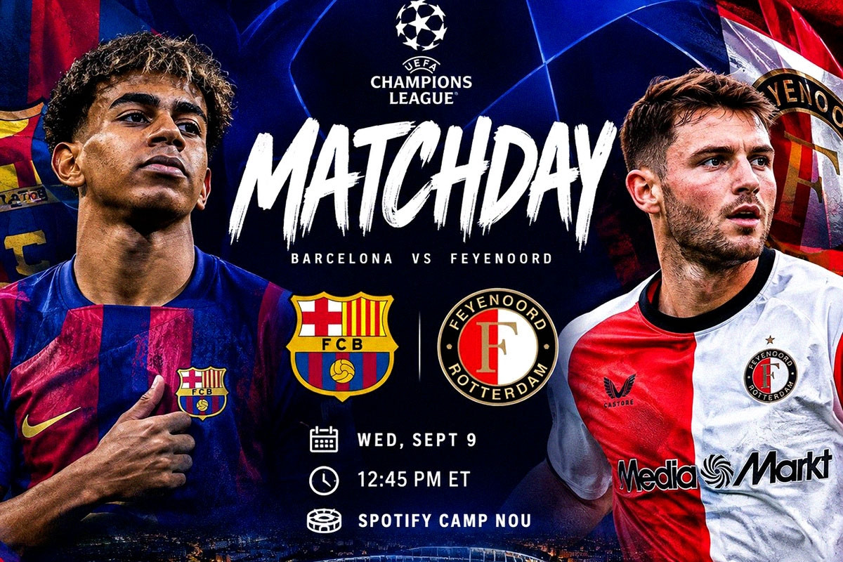 Nhận định bóng đá Barca vs Feyenoord: Yamal chinh phục Cúp C1