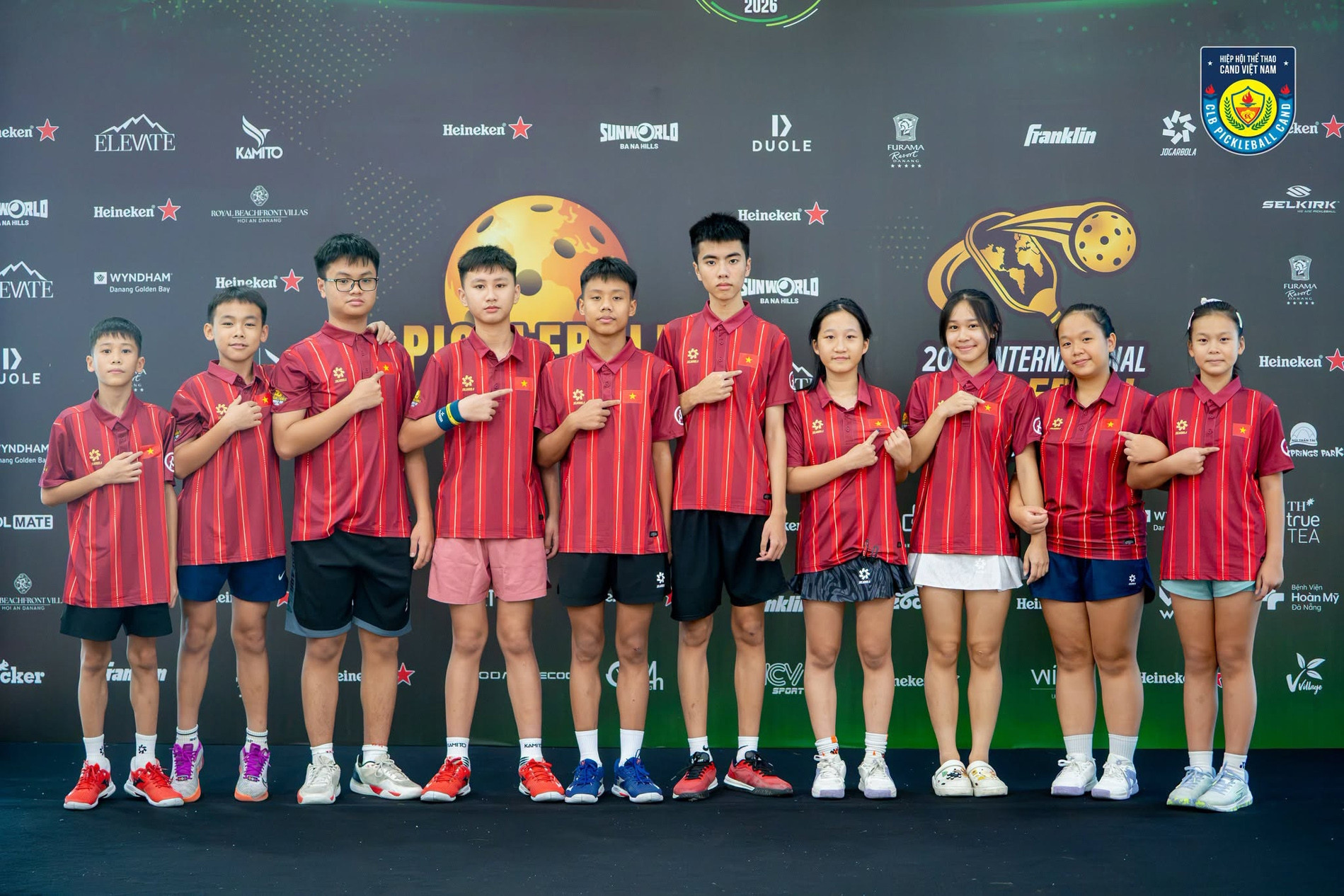 Pickleball CAND gây ấn tượng tại World Cup 2026