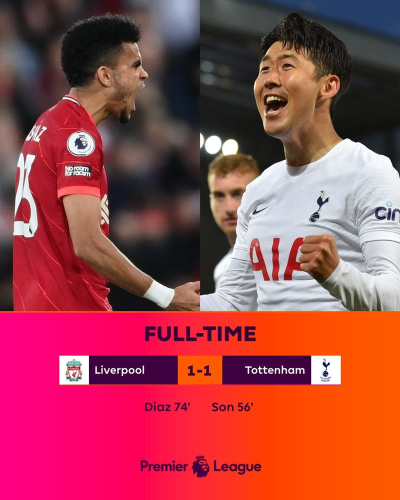 Trực tiếp bóng đá Liverpool vs Tottenham - Vòng 36 Ngoại hạng Anh - VietNamNet
