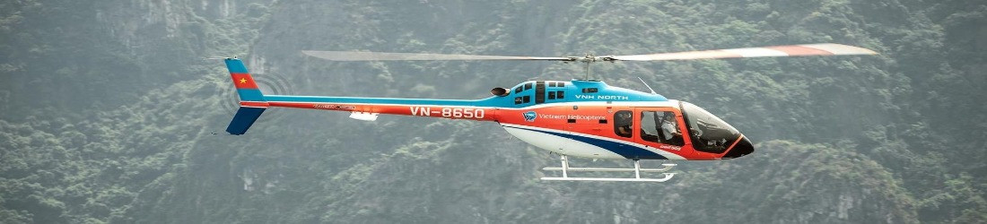 Rơi máy bay trực thăng BELL 505 trên Vịnh Hạ Long