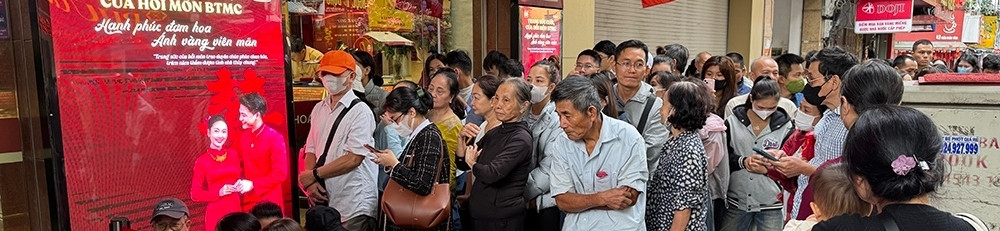 Giá vàng trong cơn sóng mới