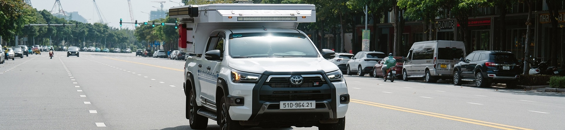 Vi vu khắp nơi bằng 'nhà di động'