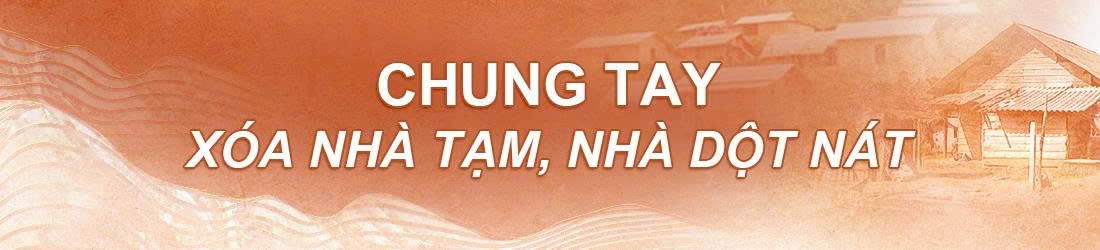 Xóa nhà tạm, nhà dột nát