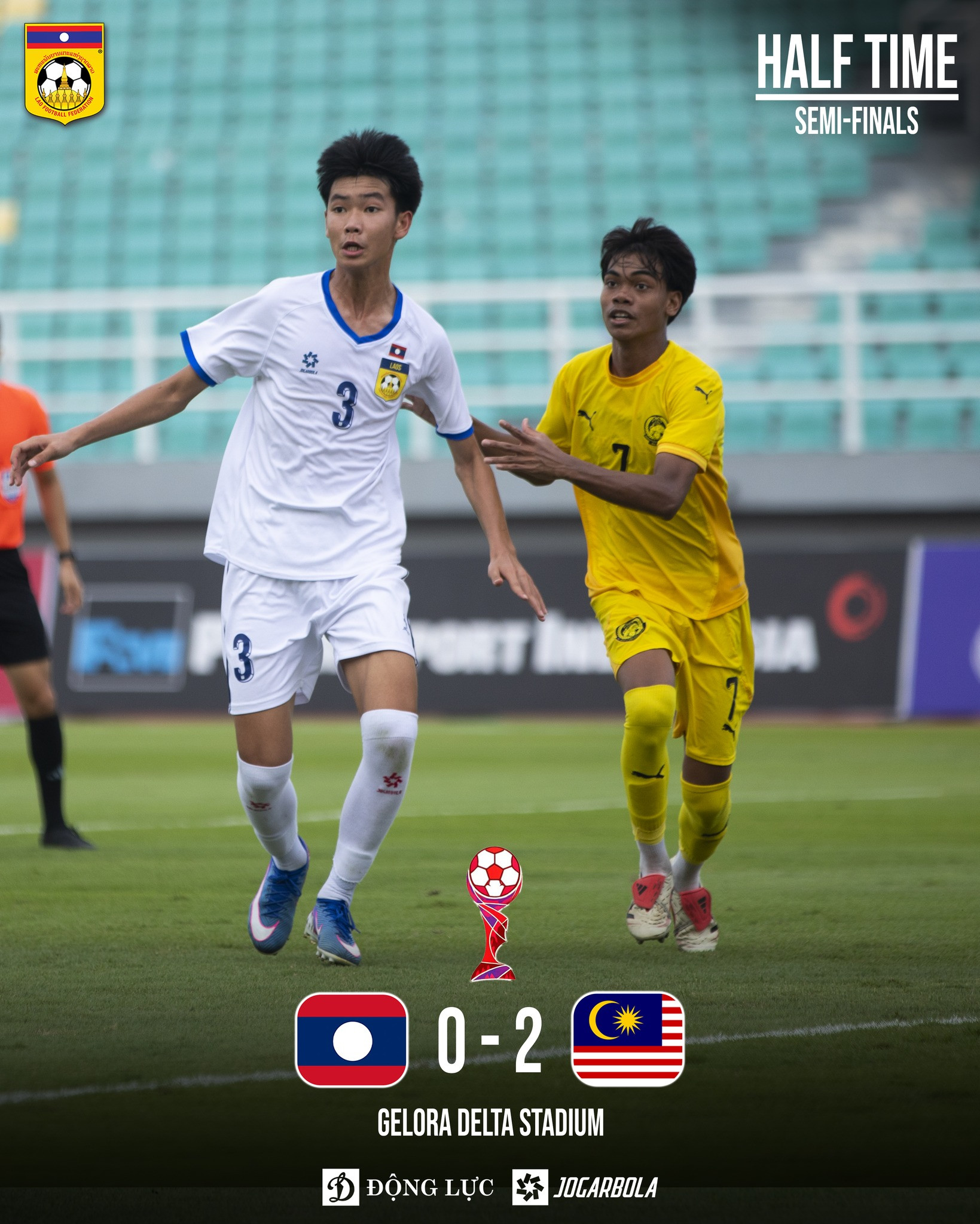 Giải mã 'hiện tượng' Lào, U17 Malaysia hẹn U17 Việt Nam ở chung kết u17 lao vs u17 malaysia.jpg