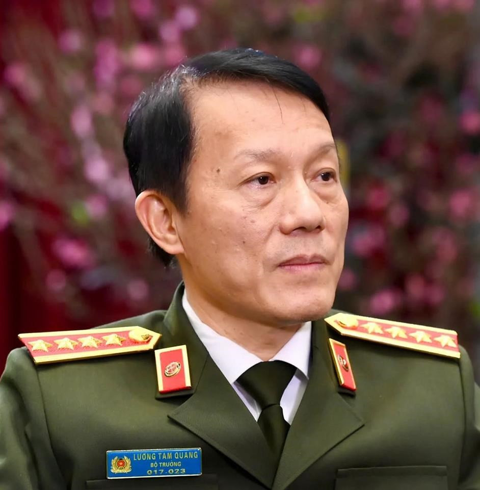 Đại tướng Lương Tam Quang, Bộ trưởng Công an