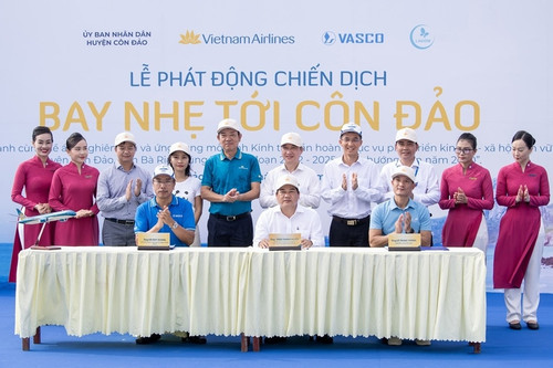 Vietnam Airlines phát động chiến dịch 'Bay nhẹ tới Côn Đảo'