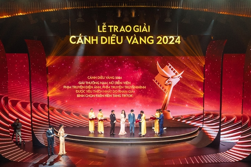 Cánh diều vàng 2024 ‘gây bão’ truyền thông trên TikTok