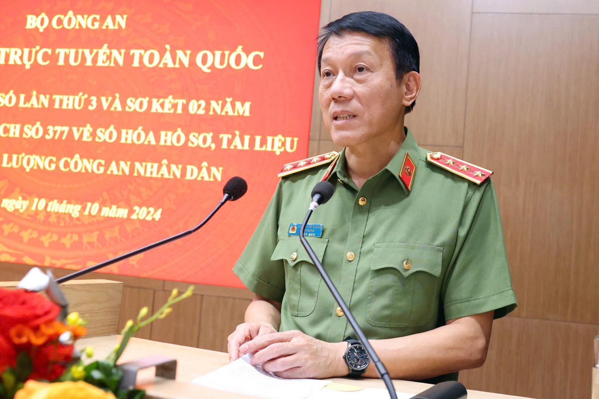 Chuyển đổi số ngành Công an phải đi vào thực chất, chất lượng và tiện lợi