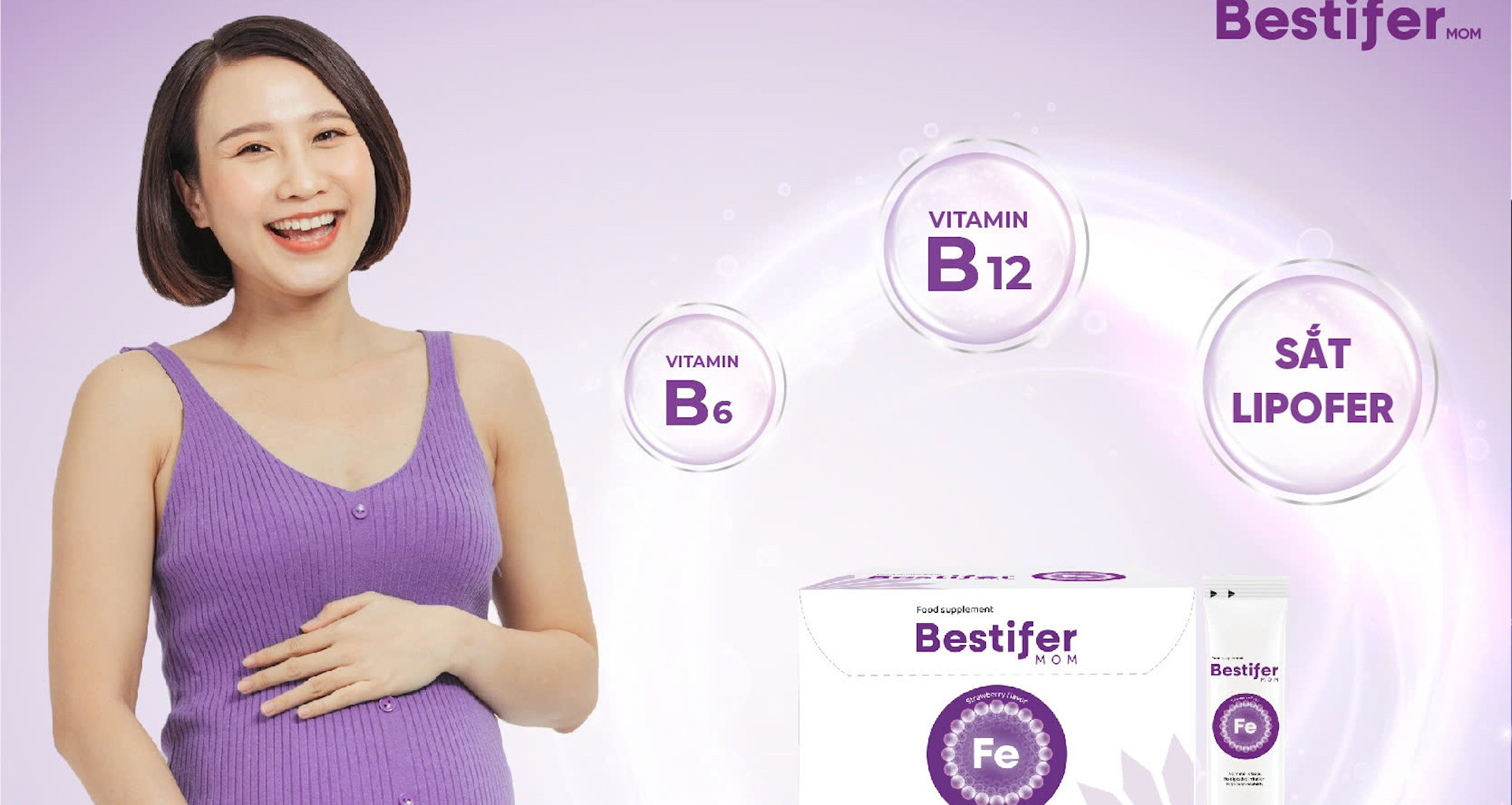 Công nghệ Lipofer - Thêm giải pháp bổ sung sắt ưu việt cho mẹ bầu