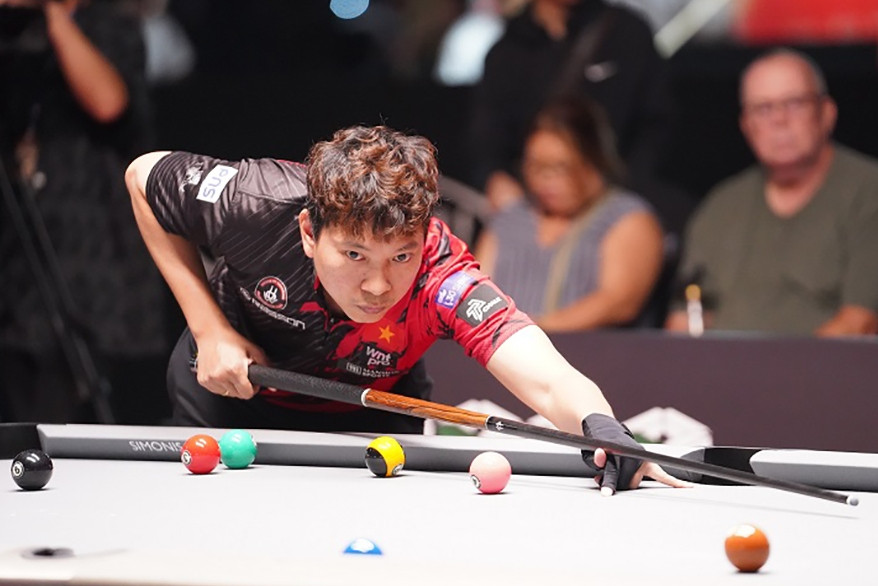 Dương Quốc Hoàng vào vòng 64 Hanoi Open Pool 2024