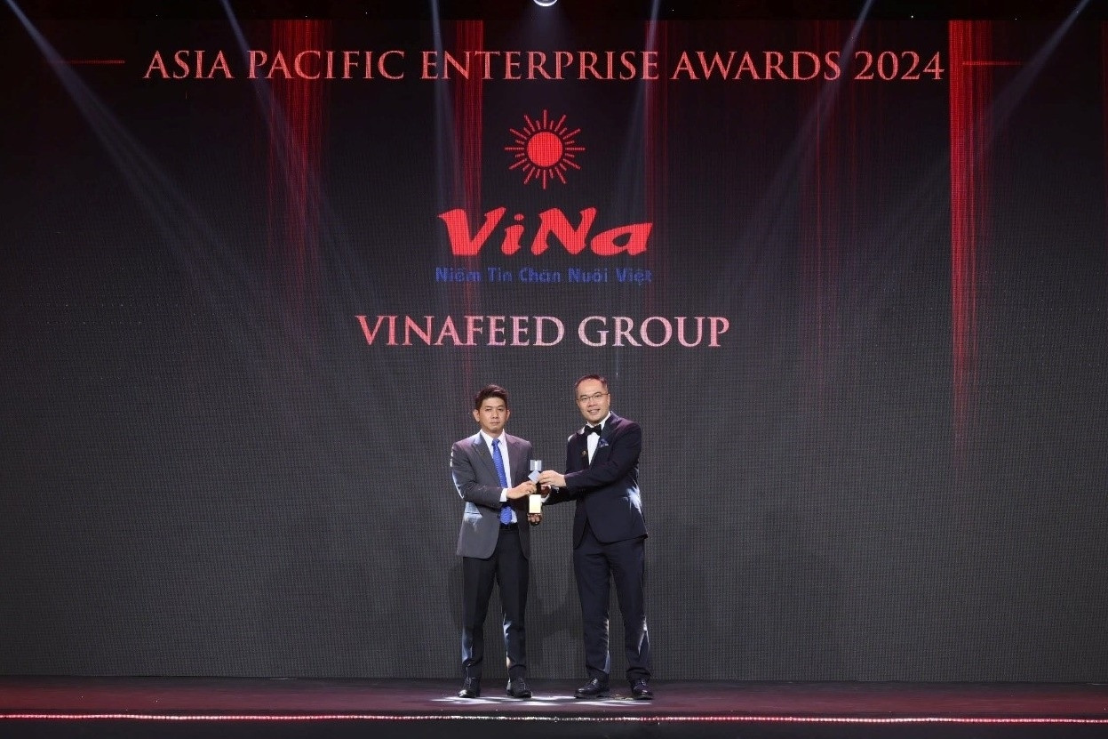 Vinafeed Group được vinh danh giải thưởng Doanh nghiệp xuất sắc châu Á 2024