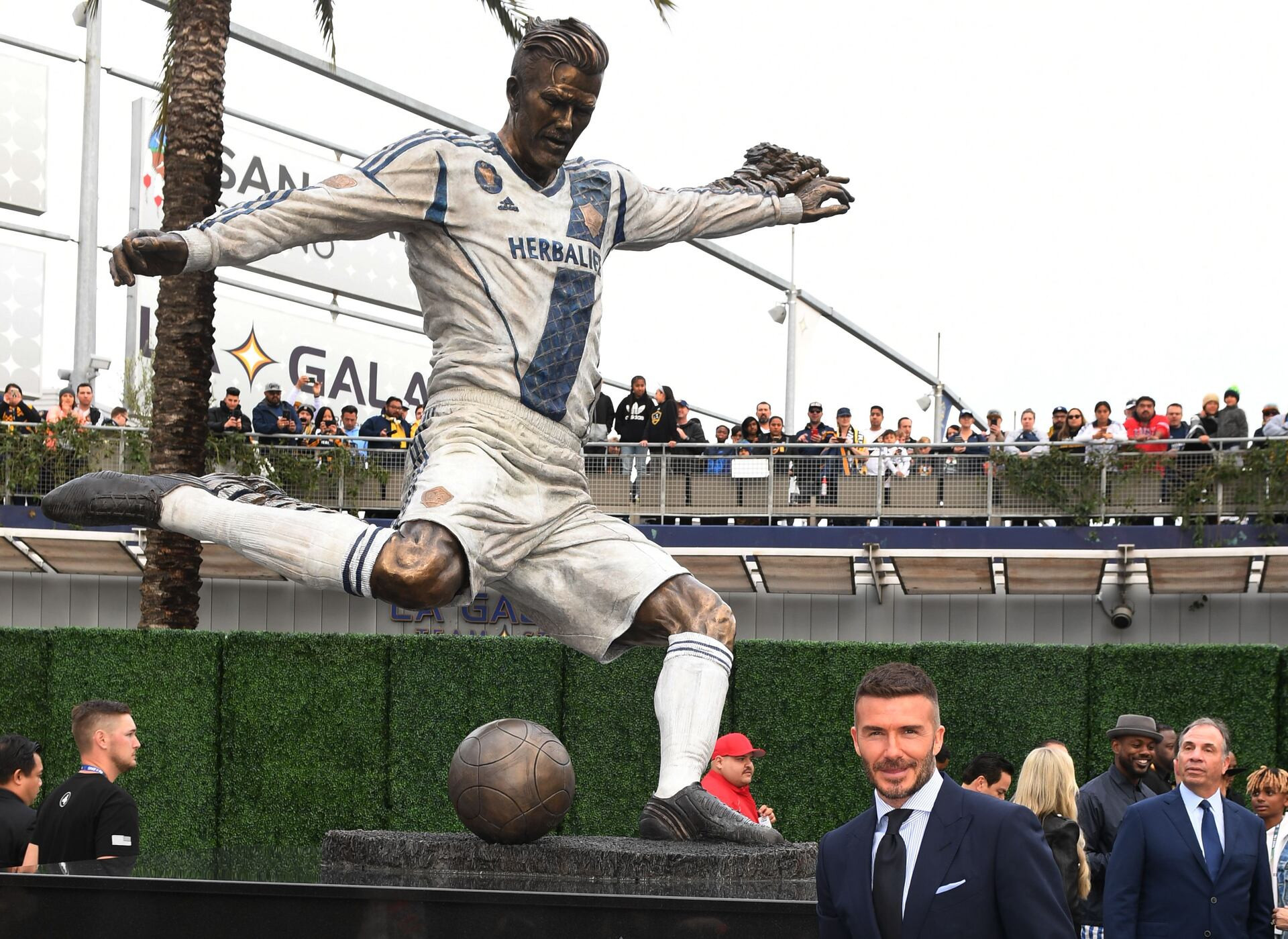 Beckham tuong. DiarioAS
