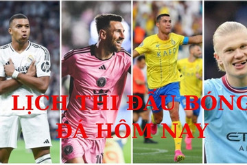 Lịch thi đấu bóng đá hôm nay 14/10