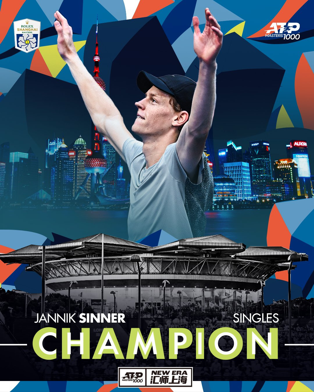 Sinner Thuong Hai Masters. Rolex Shanghai Masters