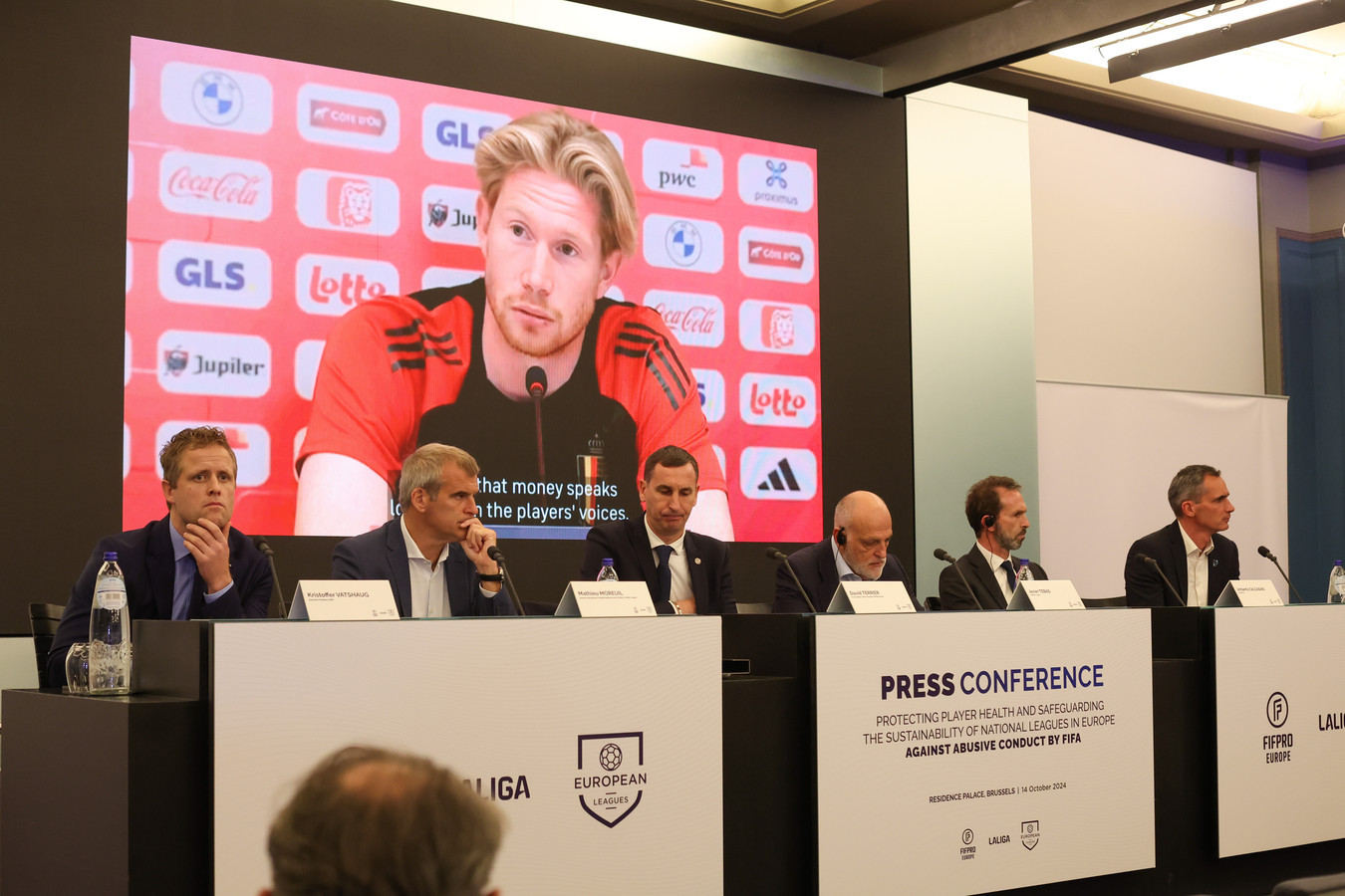 FIFA FIFPro Brussels. ANP. EPA