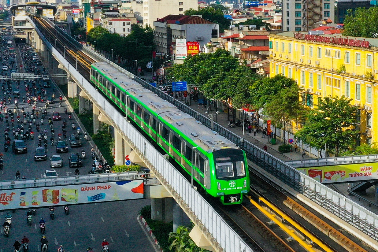 Metro Cát Linh - Hà Đông bớt ‘cô đơn’ khi có tuyến Nhổn - ga Hà Nội