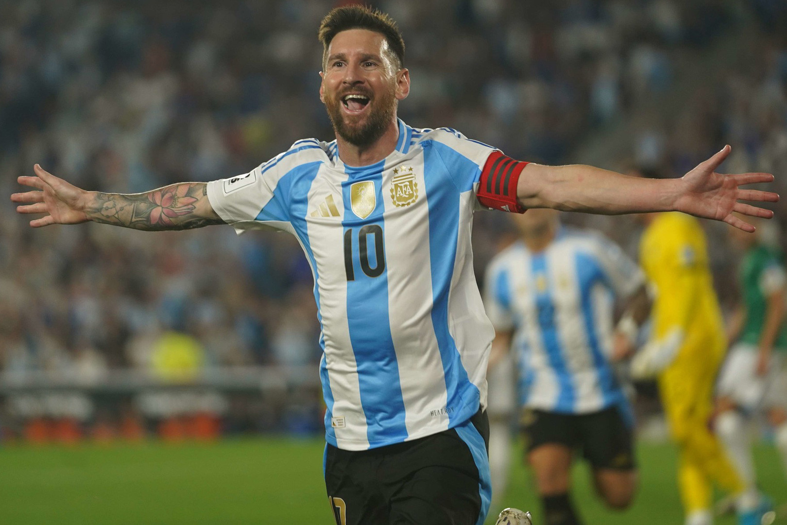 Messi Argentina Bolivia 5. Clarin