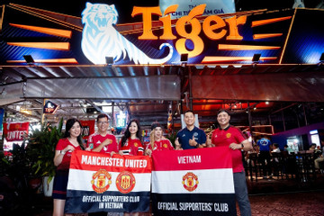 Bia Tiger trở thành bia chính thức của CLB Manchester United