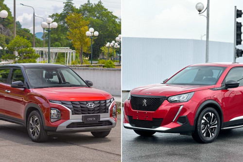 Mua xe cũ lăn bánh 3 năm giá 600 triệu, chọn Peugeot 2008 hay Hyundai Creta?