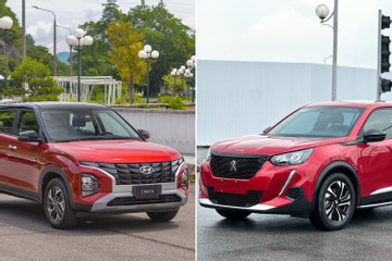 Mua xe cũ lăn bánh 3 năm giá 600 triệu, chọn Peugeot 2008 hay Hyundai Creta?