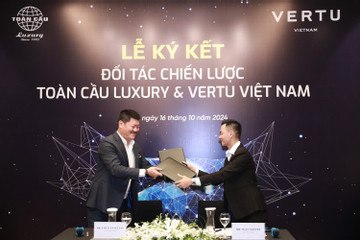 Toàn Cầu Luxury hợp tác Vertu Việt Nam