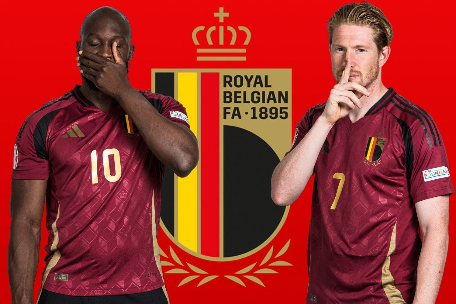 De Bruyne và Lukaku rút khỏi tuyển Bỉ trước đại chiến Italy, Pháp