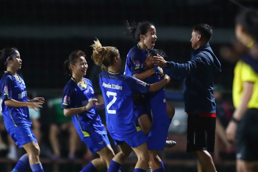 Giải U19 nữ Quốc gia 2024: Thái Nguyên T&T giành 3 điểm
