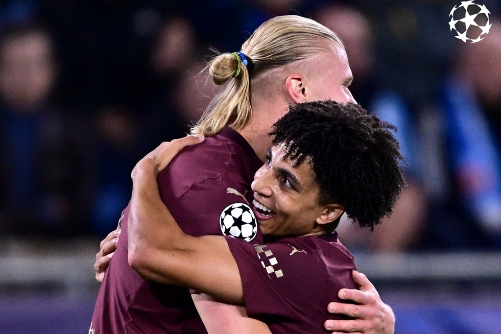 Haaland ghi bàn đầu tiên ở Cup C1, Man City cân bằng kỷ lục của MU