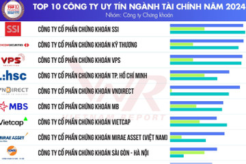 Top 10 Công ty uy tín ngành Tài chính năm 2024