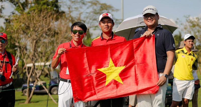 Việt Nam giành chức vô địch tại giải golf Nomura Cup 2024 | Baygolf