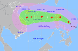 Tin bão Trà Mi mới nhất ngày 23/10 và thời tiết Biển Đông