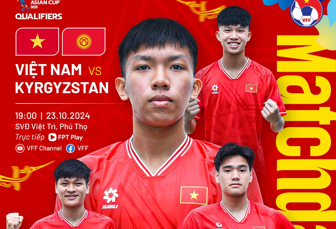 Trực tiếp bóng đá U17 Việt Nam vs U17 Kyrgyzstan: Mục tiêu 3 điểm