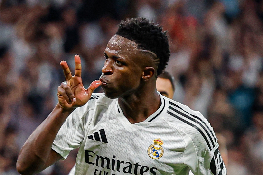 Vinicius ghi 3 bàn cho Real Madrid, chuẩn bị nhận Quả bóng vàng 2024